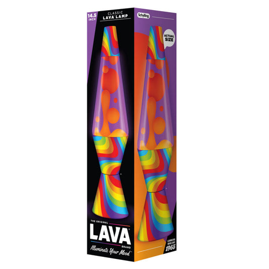 14.5″ Lava Lamp Flowing Color Bands - US 2687