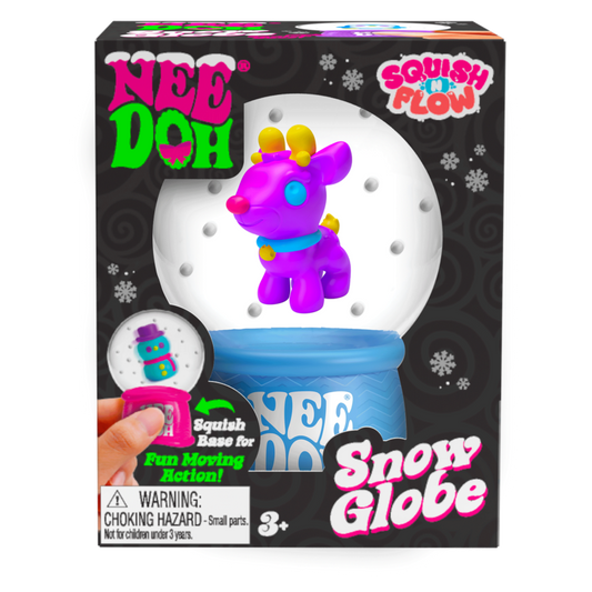 NeeDoh Squish N Flow Snow Globe - US 3298