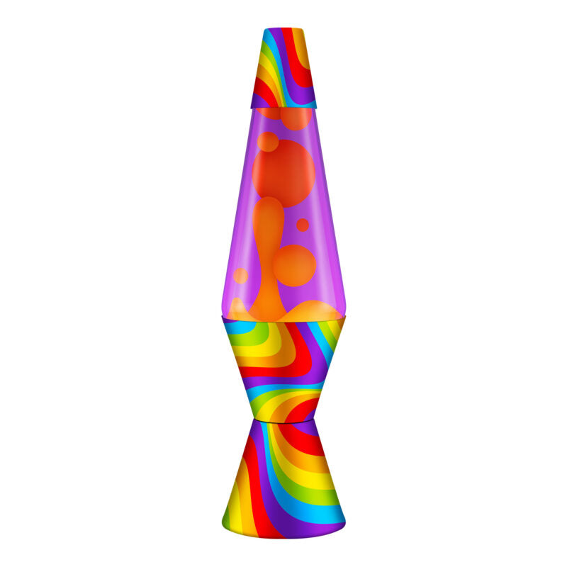 14.5″ Lava Lamp Flowing Color Bands - US 2687