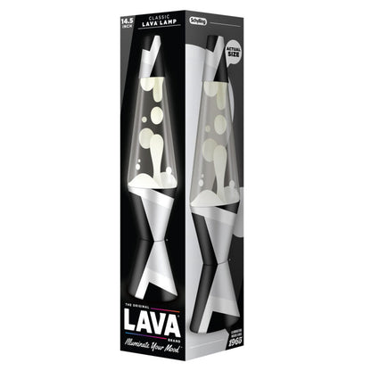 14.5″ Lava Lamp Polygonal White Tone - US 2096