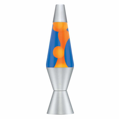14.5” LAVA Lamp – Orange/Blue/Silver - US 6019