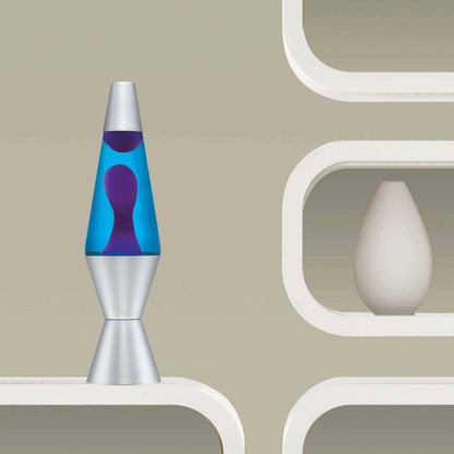 14.5″ LAVA Lamp – Purple/Blue/Silver - US 9191