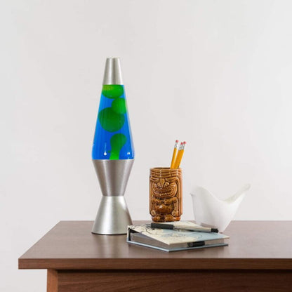 14.5” LAVA Lamp – Yellow/Blue/Silver - US 7064