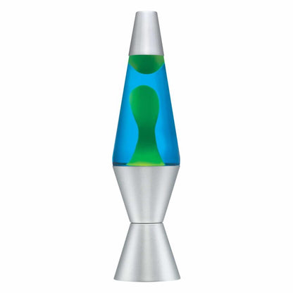 14.5” LAVA Lamp – Yellow/Blue/Silver - US 7064