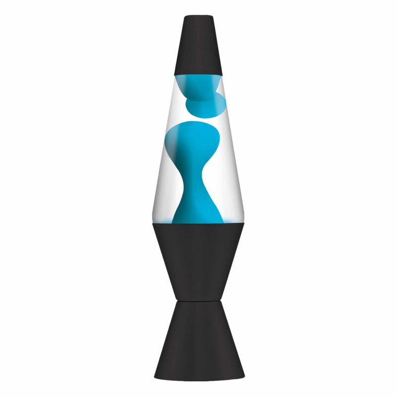 14.5″ LAVA Lamp Neon – Blue/Clear/Black - US 7905