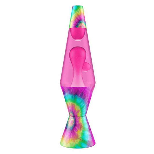 14.5″ LAVA Lamp – Tie Dye Pink Spiral - US 7895