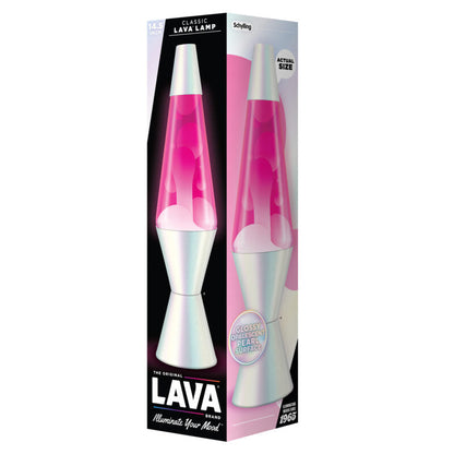 14.5″ Lava Lamp Opalescent Pearl - US 2559