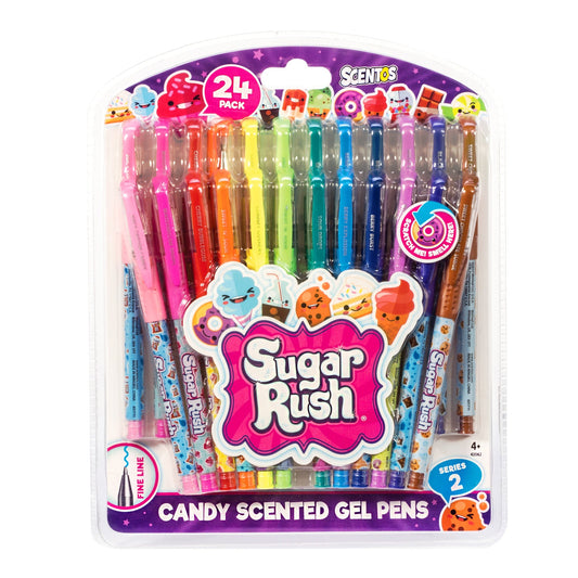 24 Sugar Rush Gel Pens – Scented - US 7886