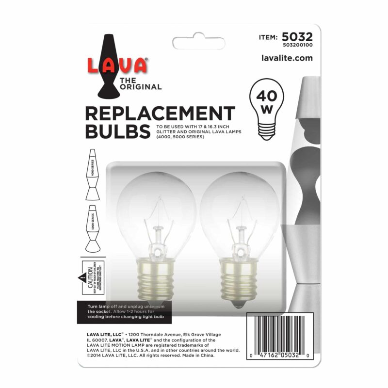 40W LAVA Lamp Light Bulb A15 - US 2432