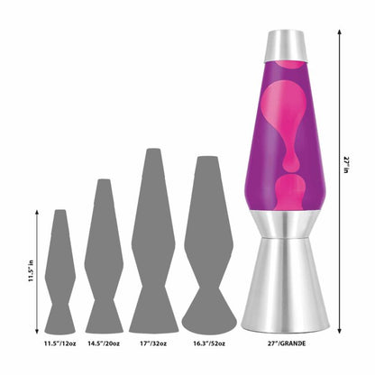27″ LAVA Lamp Grande – Pink/Purple/Silver - US 1782