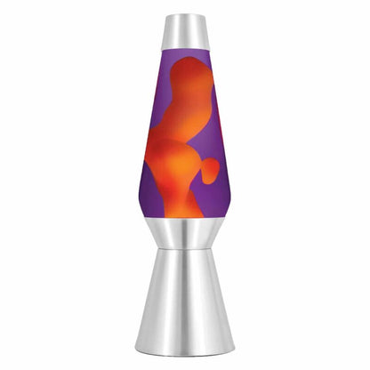 27″ LAVA Lamp Grande – Yellow/Purple/Silver - US 6380