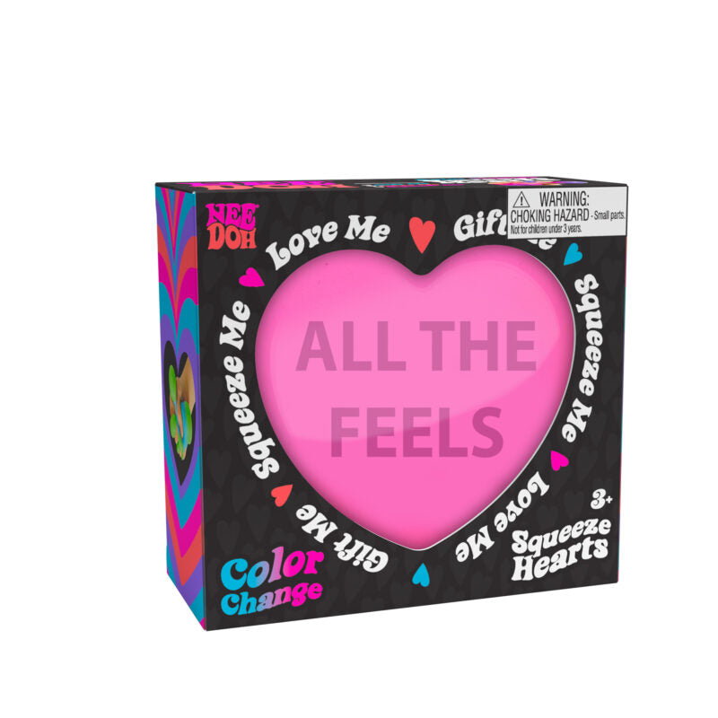 NeeDoh Color Change Squeeze Heart - US 5690
