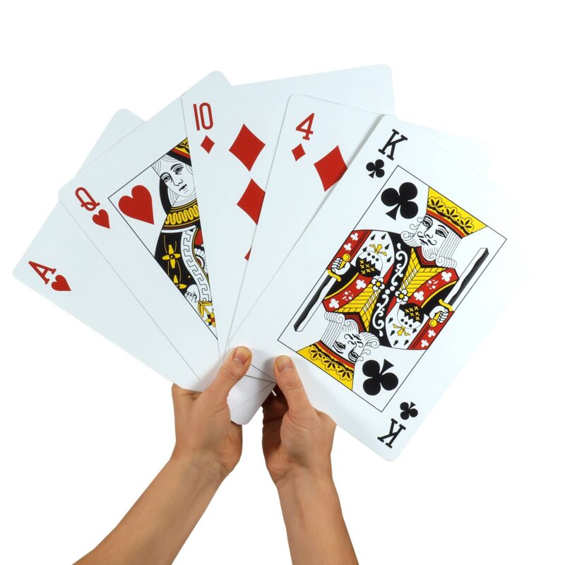 Jumbo Playing Cards - US 5693