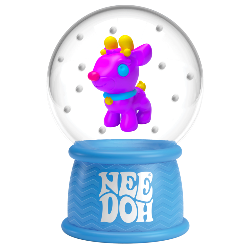 NeeDoh Squish N Flow Snow Globe - US 3298