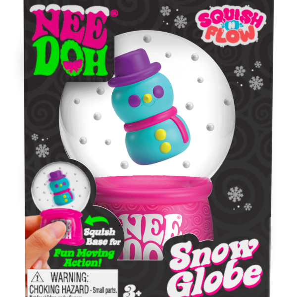 NeeDoh Squish N Flow Snow Globe - US 3298