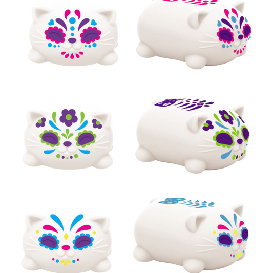 NeeDoh Sugar Skull Cats - US 9570