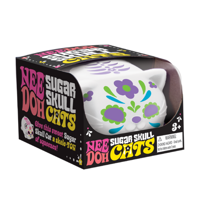 NeeDoh Sugar Skull Cats - US 9570