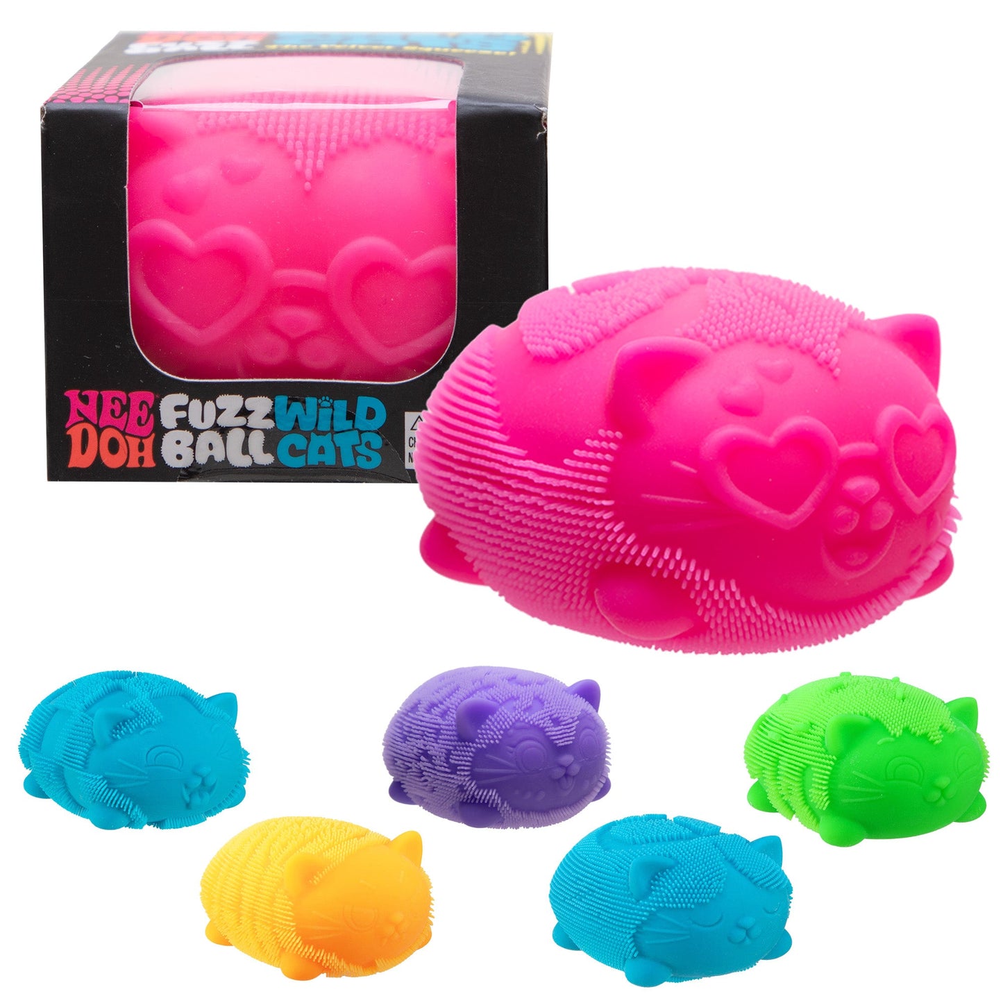NeeDoh® Fuzz Ball Wild Cats - US 9039